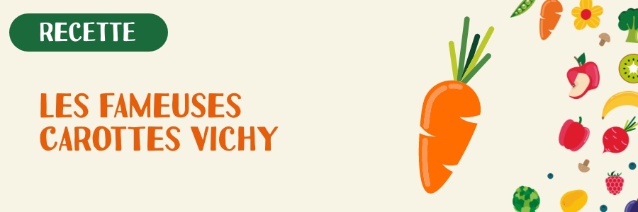 Recette les fameuses carottes Vichy